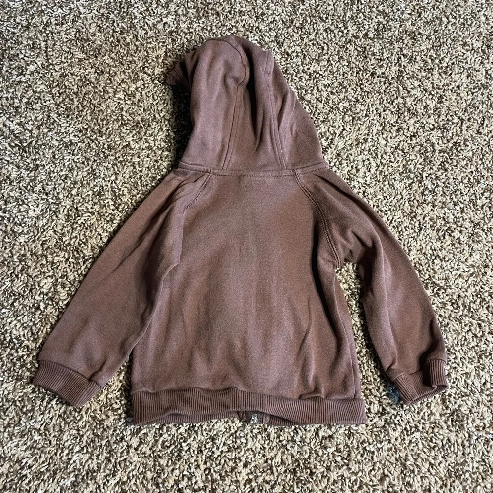 🐶🐶Gum Ball 12 months brown airplane zip up jacket🐶🐶 - Picture 2 of 4